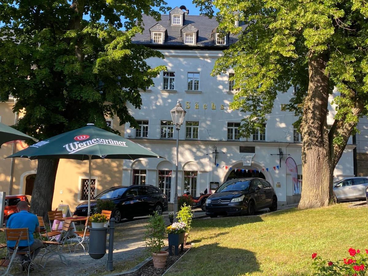 Hotel Saechsischer Hof Scheibenberg Экстерьер фото